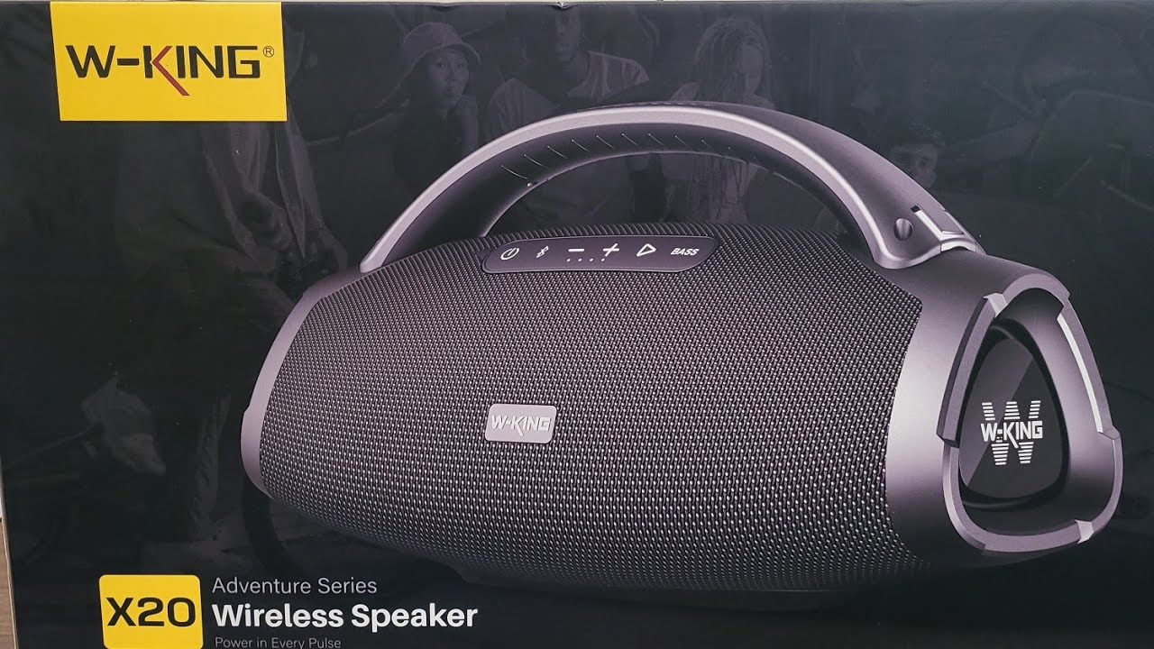 W-KING X20 ワイヤレススピーカー W-KING X20 Unboxing And Sound Test!!! 😍😍😍 - YouTube