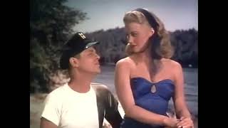 Robert Cummings (dubbed* by Hal Derwin) and Joan Caulfield (dubbed by Carol Richards) - I Loves Ya