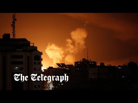 Israel launches air strikes in Lebanon and Gaza after militants fire missile barrage
