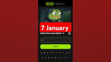 Memes Lab Cipher Code 7 January | Memes Lab Daily Memcoin Cipher Code | Memes Lab Code | #memeslab