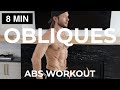 8 min obliques workout   oblique workout  oblique abs workout