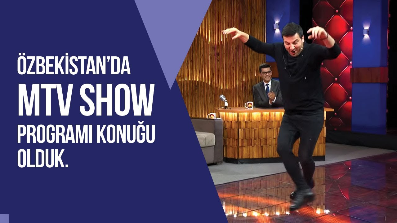 Davut Güloğlu Özbekistan'da MTV Show'a Konuk Oldu