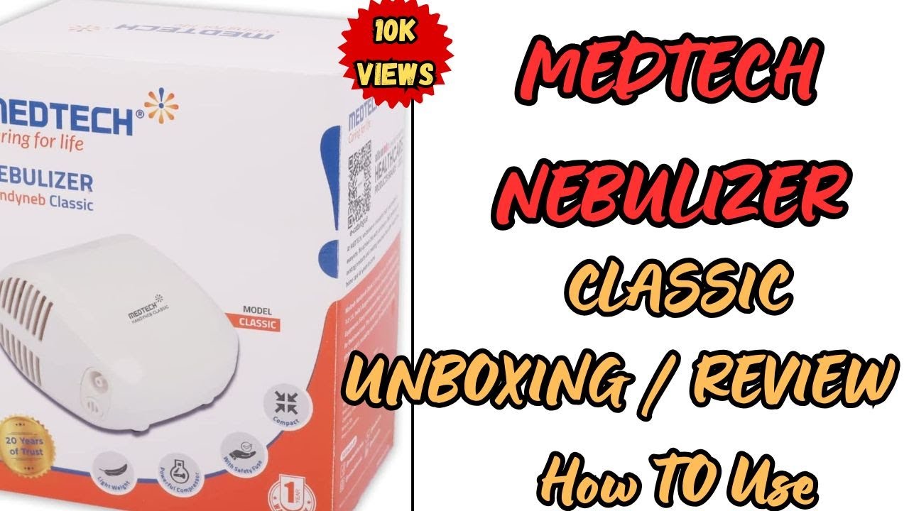 How to use a Nebulizer MEDTECH Handyneb Nebulizer CLASSIC Nebulizer