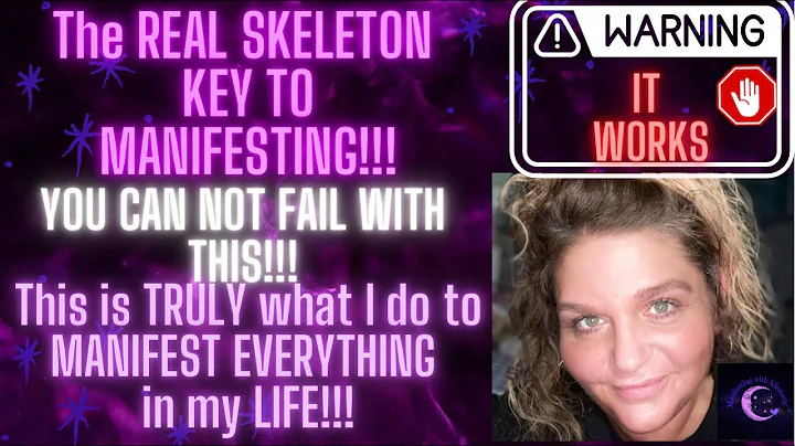 How I MANIFEST!!! | SKELETON KEY TO MANIFESTING