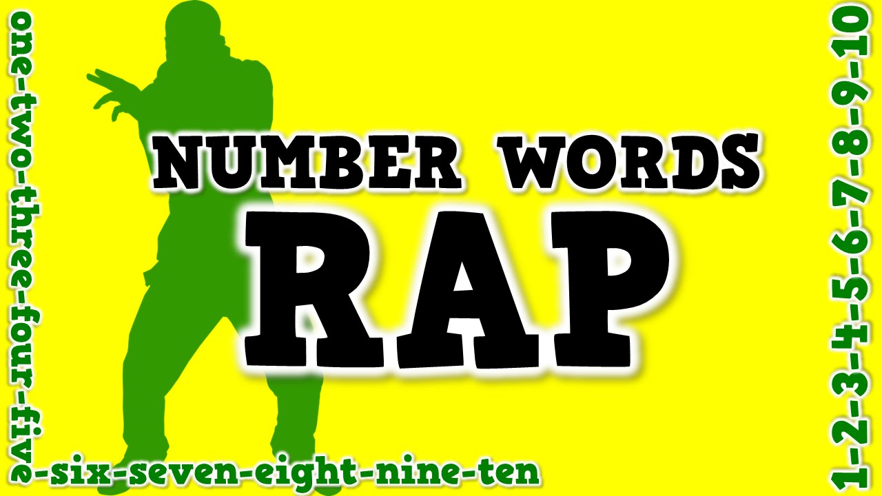Number Words Rap A Song For Spelling Number Words Youtube