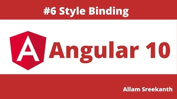Angular Tutorial-6-Style Binding