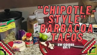 How to make EASY CHIPOTLE-STYLE Barbacoa Tacos