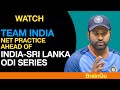 Team india net practice ahead of indiasrilanka odi series  ind vs sl odi series 2023  brainqu 