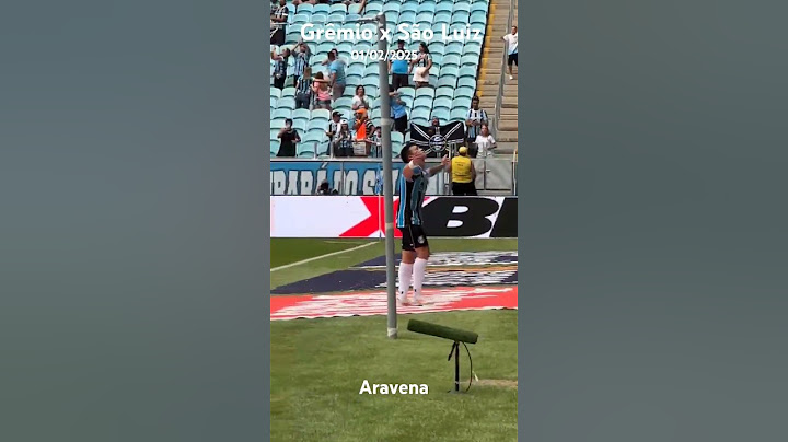 Gol de Alexander Aravena - Grêmio x São Luiz - 01/02/2025 #shorts #grêmio #ijui