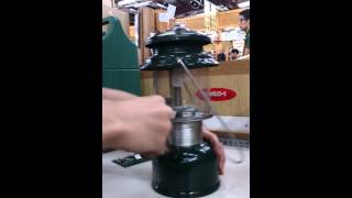 コールマン（Coleman）ワンマントルランタン（286A）点火方法