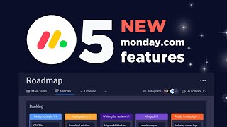 5 New Features in monday.com for Project Management