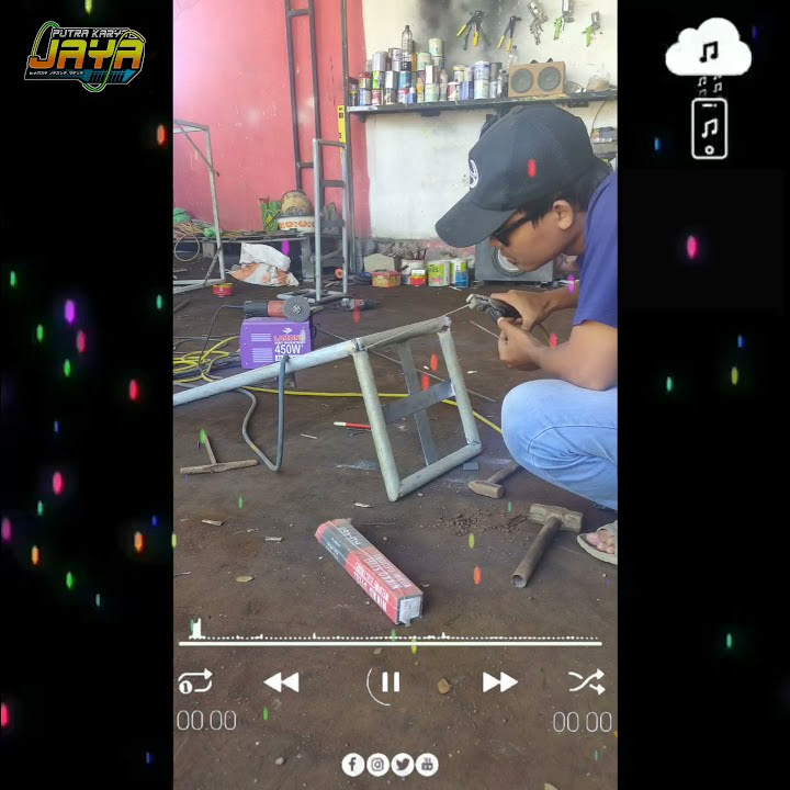 Video Story wa tukang las klip vidio