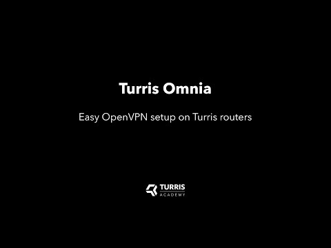 Turris Academy #2: Easy OpenVPN setup on Turris routers