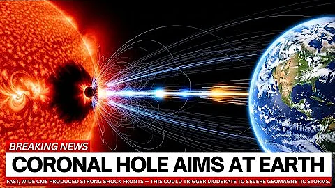 A Massive Coronal Hole Just Opened — Earth Is Now in the Firing Line