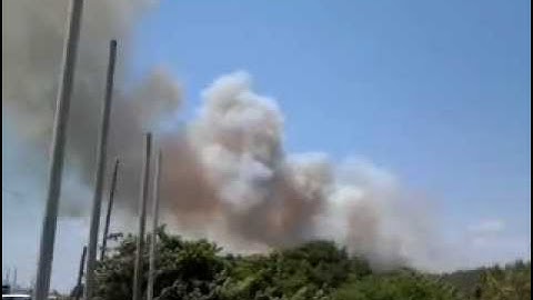 Incendio Chiatona-Taranto !!