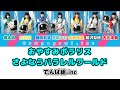 【歌詞】 でんぱ組.inc 『おやすみポラリスさよならパラレルワールド』 【パート分け】 Dempagumi.inc &quot;Oyasumi Polaris Sayonara Parallel World&quot;