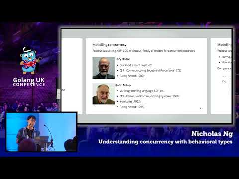 Golang UK Conference 2017 | Nicholas Ng - Understanding concurrency with behavioural types