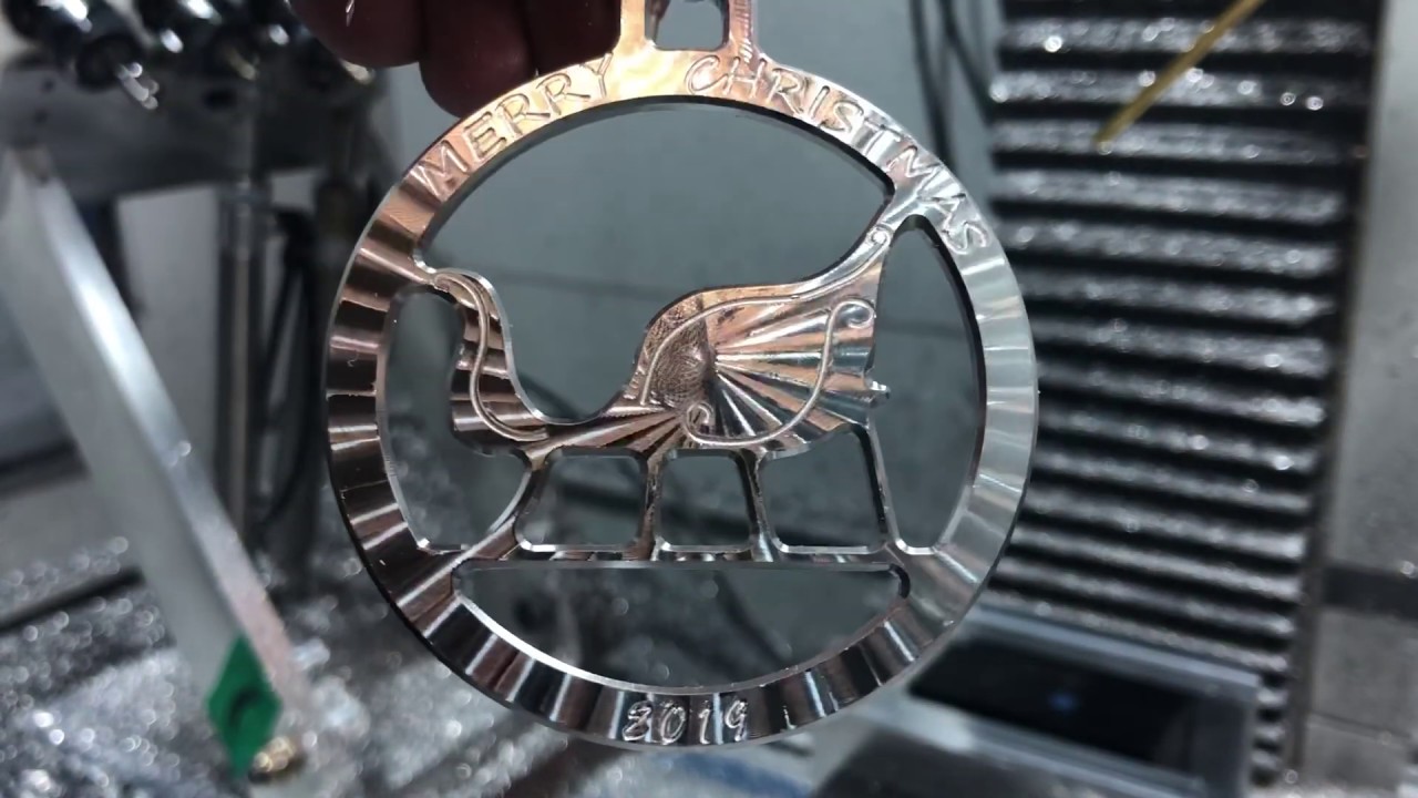 Front & back operations together Tormach 770M machining Christmas