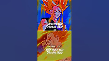 Son Gohan SSJ2 (DBZ: CELL SAGA) vs Majin Vegeta SSJ2 (DBZ: BUU SAGA)
