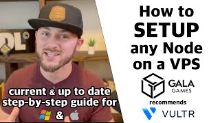 How to Setup your Gala Games Node on VPS | Easy Step by Step Tutorial | Windows & Mac | Vultr screenshot 1