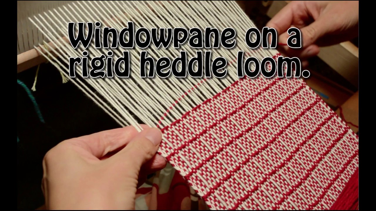 Waffle Weave on a rigid heddle loom