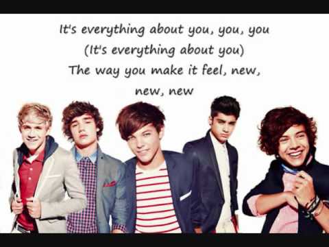 One Direction - Everything About You (Lyrics) - YouTube
