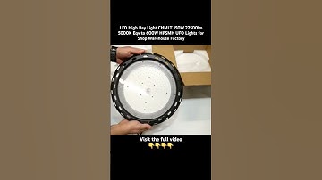 LED High Bay Light #highbay #highbaylight #ufohighbay #ledhighbay