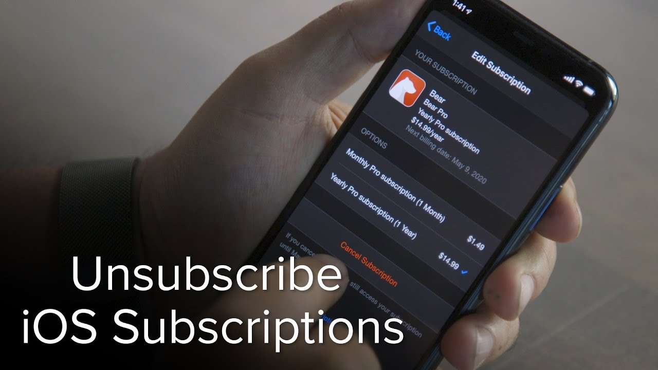 How To Cancel A Subscription On Iphone Or Ipad