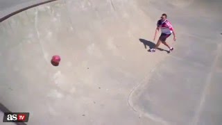 Bolos, fútbol y skate juntos... ¿Qué saldrá de aquí?