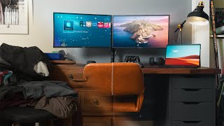 Modern IKEA Desk Setup Makeover!