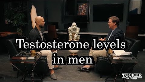 Andrew Tate x Tucker Carlson - Testosterone levels in men
