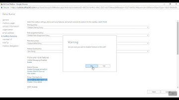11 how to enable or disable Outlook Web App exchange online