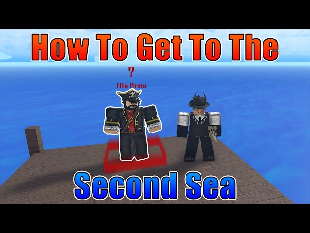 New Second Sea + How to get Map + Elite Pirate Location King Legacy 