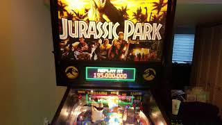 New Topper and Color dmd for my Jurassic Park Pinball Machine