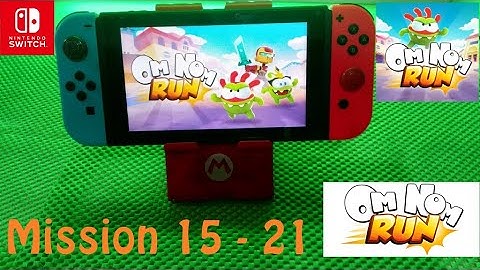 Om Nom: Run / Nintendo Switch / Mission 15 - 21 / TV Mode / Gameplay