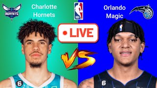 Orlando Magic at Charlotte Hornets NBA Live Play by Play Scoreboard/ Interga