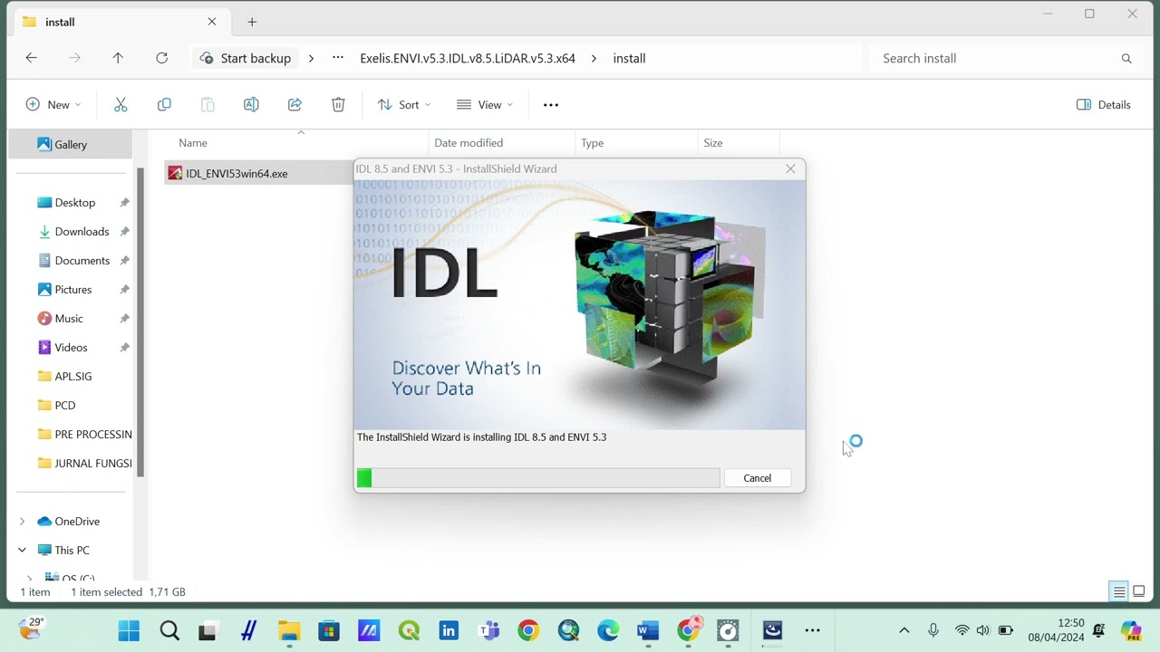 TUTORIAL INSTAL ENVI-Exelis.ENVI.v5.3.IDL.v8.5.LiDAR.v5.3.x64
