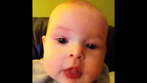 Ella Talking to reflection
