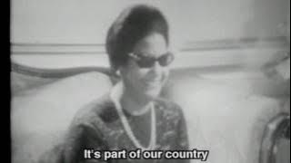 Umm Kulthum ( أم كلثوم ) interview (English subtitles)