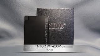 TNTORのLightningケーブル内蔵薄型バッテリー「TNTOR WT-230Plus」紹介