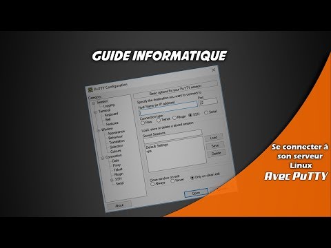 Se connecter à son serveur Linux avec PuTTY