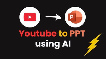 YouTube to PPT Converter Online | Convert YouTube Video to Presentation Using AI