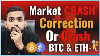 CRYPTO MARKET CRASH - Bitcoin BTC Price Prediction | Crypto News Hindi Today | ETH Price Prediction