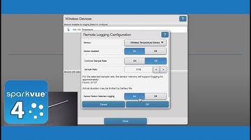 Delay the Start of Remote Logging (SPARKvue)
