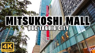 [4K] Inside MITSUKOSHI MALL! Experience the Newest Eateries, Shops &amp; Fresh Supermarket!