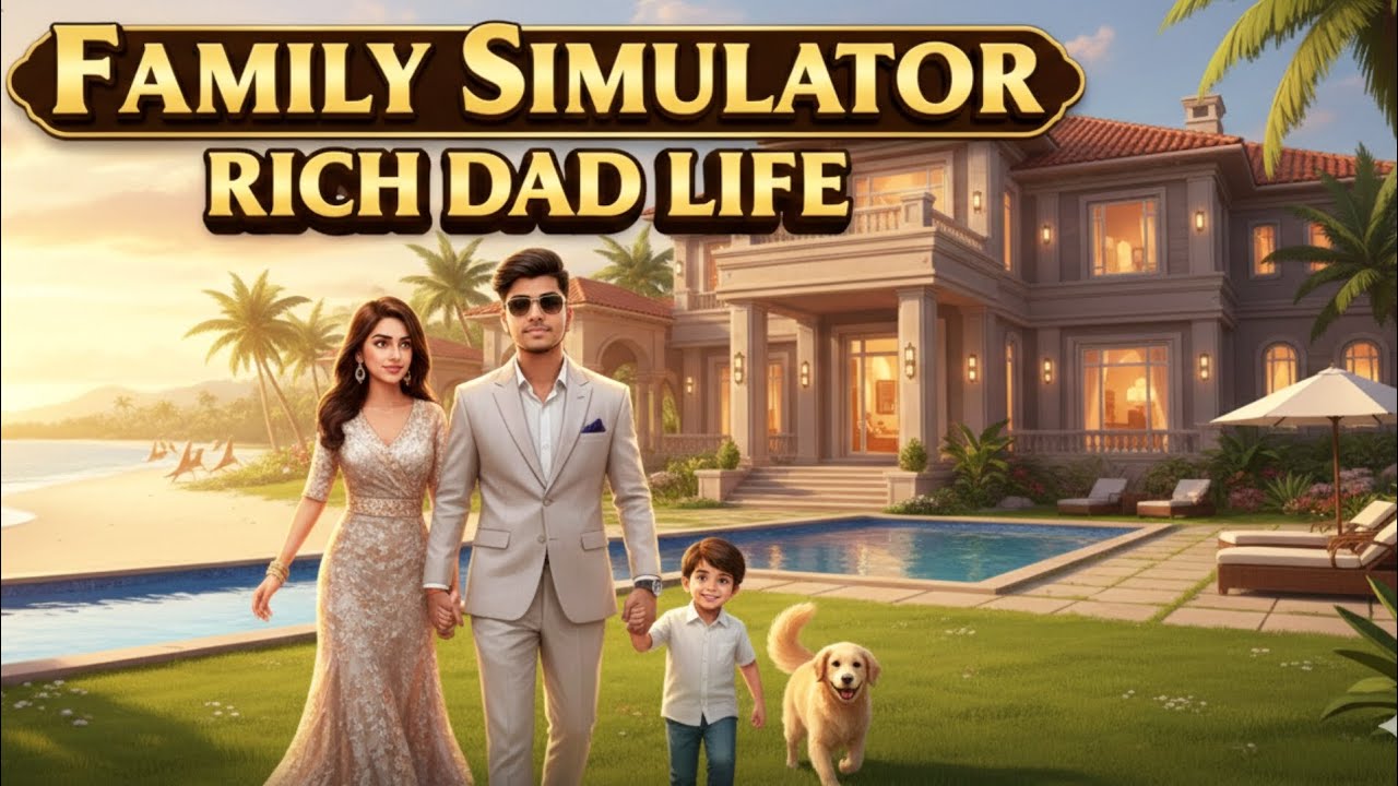 YOUR BROTHER🙋‍♂️ BECAME A BILLIONAIRE💸💰 / FAMILY SIMULATOR RICH DAD LIFE GAME🎮
