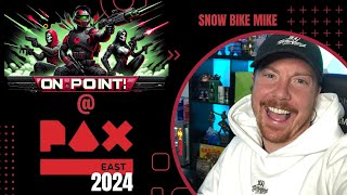 EXCLUSIVE Interview with Snow Bike Mike from Kinda Funny - OnPoint! 4 Gamers at #paxeast 2024