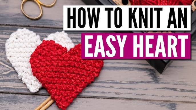 14 Free Heart Knitting Patterns to Make for your Valentines —  Blog.NobleKnits