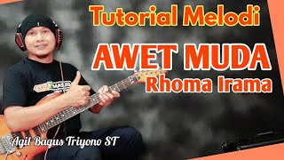 Tutorial Melodi AWET MUDA Original Rhoma Irama