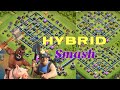 'HYBRID' Smash in Legends! Th13 Hog Miner Hybrid Legend League Attacks 2021 Mar! Clash of Clans